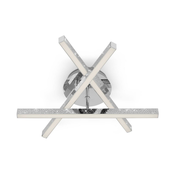 Brilo - LED plafonski luster REY 3xLED/5W/230V sjajni hrom