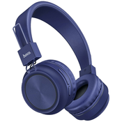 hoco. Bežicne stereo slušalice, Bluetooth, 12h rada, mikrofon - W25 Promise Plave