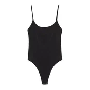 Bershka Bodi majica črna