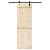 Pribor za klizna vrata 152,5 cm celicni crni