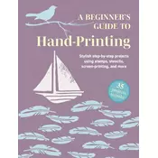 Rayher.	 Knjiga A Beginners Guide to Hand-Printing