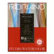 Blok Studio Watercolour 22,9x30,5cm 50L 300g (hot pressed/grana satinata) Fabriano 19503004