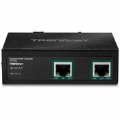 Trendnet TI-E100 mrežni ekstender Mrežni odašiljac Crno 10, 100, 1000 Mbit/s
