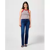 WRANGLER Kavbojke modra/bela