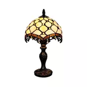 Brilagi - Tiffany vitražna stona lampa SLONOVACA 1xE27/60W/230V