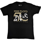 Pink Floyd Majica Band Photo & 50th Logo Black 2XL