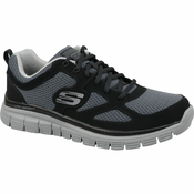 Skechers Muške patike Burns- Agoura, 52635-BKGY, Sive