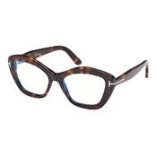 Tom Ford Okvir za naocare Blue block 0FT6044-B 5254, Braon