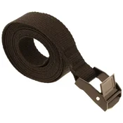 Pritrdilni trak 25 mm x 500 cm s samozaporno zaponko, črne barve, 250 kg