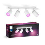 Philips - LED RGBW prigušiva spot svetiljka Hue FUGATO 4xGU10/4,2W/230V bela