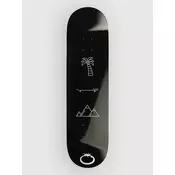 Blue Tomato All You Need Is Silver 8.25 Skateboard skate deska black