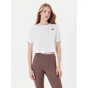 adidas Športna majica Train Essentials JC9556 Bela Loose Fit