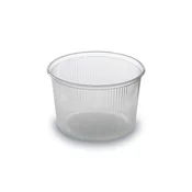 Skleda (PP) okrogla prozorna O101mm 300ml [100 kos]