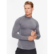 Majice Under Armour Hg Armour Comp Mock LS Carbon Heather/ Black S