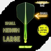 Dart Flight System/CONDOR/AXE/Neon - Yellow/Small