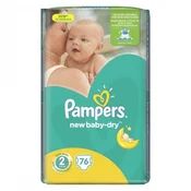 Pampers Pelene 2, 4-8 kg, 76 komada
