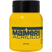 Maimeri Acrilico Akrilna barva Permanent Yellow Medium 113 500 ml 1 kos