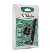 Wireless adapter N z anteno USB 2.4GHz 5DB 300Mb, Wireless, JWD-U63, Teracell, črna