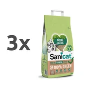 Sanicat naravni posip Natura Activa 3 x 5 kg