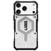 Maska UAG Pathfinder Clear MagSafe za iPhone 17 Pro Max - ice silver