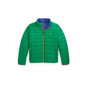 Polo Ralph Lauren Prijelazna jakna TERRA, plava / travnato zelena / narancasta