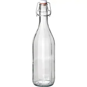 Gastro steklenica za alkohol 0,75 l, 10-stranska, z nihajnim zamaškom (6 kos)