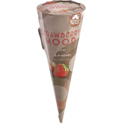 Sladoled kornet jagoda BIO Ice Cream Factory 110ml