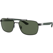 Ray-Ban RB3701 002/71 ONE SIZE (59) Črna/Zelena