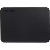 TOSHIBA eksterni HDD CANVIO BASIC - HDTB410EK3AA  1TB HDD, 2.5", USB 3.0, Crna
