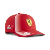 PUMA Scuderia Ferrari Replica Leclerc Baseball Cap, Ferrari, Red, OSFA