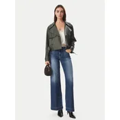 Liu Jo Jeans hlače UF6068 DS081 Mornarsko modra Wide Leg