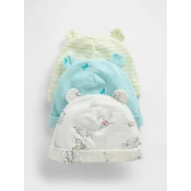 GAP Baby cotton hat, 3pcs - Boys