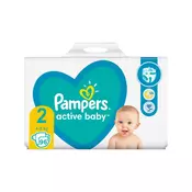 Pampers Active Baby Size 2 jednokratne pelene 4-8 kg 96 kom