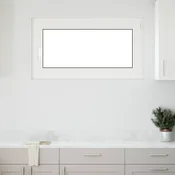 Prozor za podrum RISOR 110 x 50 cm PVC i staklo Bijela