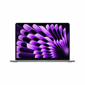 APPLE MacBook Air 13.6 M3 MRXN3D/A Space Gray Apple M3 with 8-core CPU 8-core GPU 8GB RAM 256GB SSD