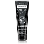 Revuele Piling maska z aktivnim ogljem No Problem (Black Mask) 80 ml