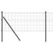 Vidaxl Sistem za pritrditev varjene žične ograje 25 x 0,4 m (Š x V)
