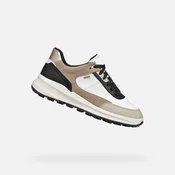White Womens Geox Pg1x Sneakers - Womens