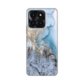 Maska za mobilni telefon Honor X6a BLUE GOLD MARBLE PRINT