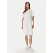 Lacoste Vsakodnevna obleka EF2883 Écru Oversize