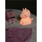 Sinsay - LED lampa u obliku jednoroga - pastelno roze