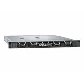 DELL PowerEdge R250 Xeon E-2314 Server 4C 1x16GB, H355, 1x2TB, 700W, 3yr NBD + šine