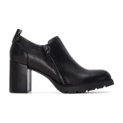 Xti za ženske. 14430101-NEGRO Čevlji 144301 črni (40), Črna, 5 do 8 cm, Zip, Priložnostno