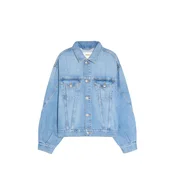Bershka Prehodna jakna temno modra
