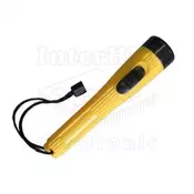 Baterijska lampa plastiena žuta 2,4V - 2x AA