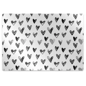 Decormat Podloga za stol Painted hearts 120x90 cm 2 cm