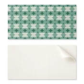 shumee Dekorativne stenske ploščice, samolepilne za dnevno sobo, geometrijske valovite oblike 10x40x20 cm