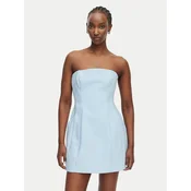 Bardot Cocktail obleka Karoline 59333DB Svetlo modra Regular Fit