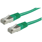 VALUE Value 21.99.1333 RJ45 omrežni kabel\, Patch kabel CAT 6 S/FTP 1.00 m zelena 1 kos, (20420373)