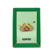 Yvonne Servirni krožnik Zodiac 16,5x12cm/Cancer-Rak/porcelan, (5000255224)
